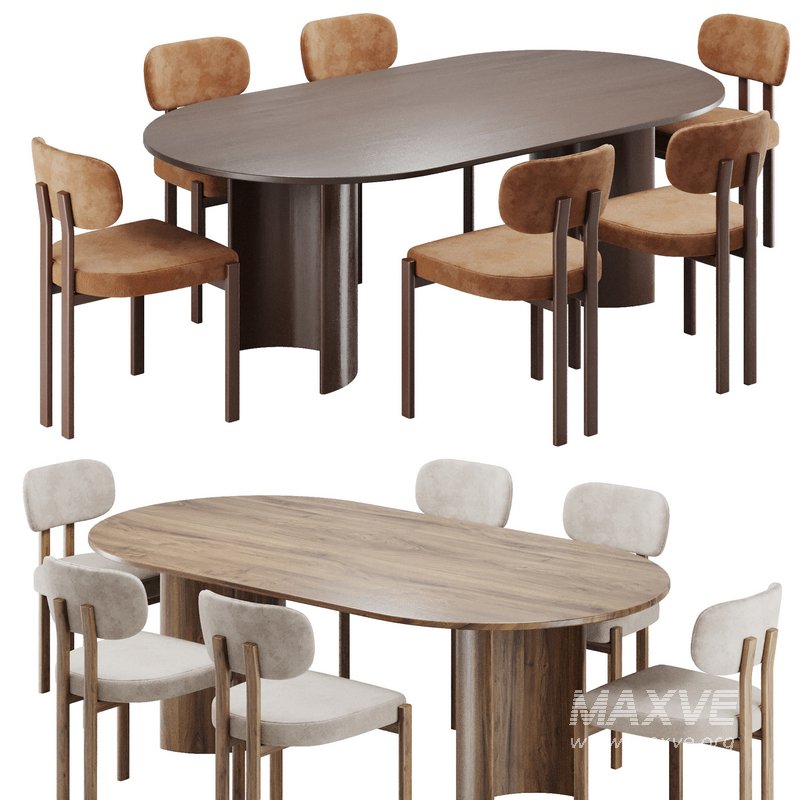 Dinning chair and table108 - Image 1