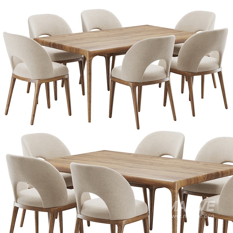 Dinning chair and table115 - Image 1