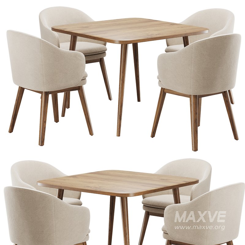 Dinning chair and table116 - Image 4