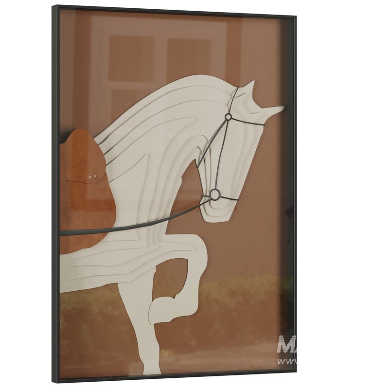 Horse Frame Picture - Image 3