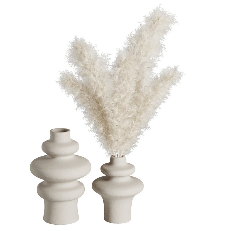 Pampas bouquet vase Set45 - Image 3