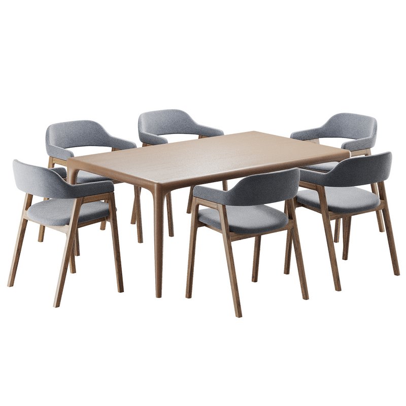 Dinning chair and table125 - Image 3
