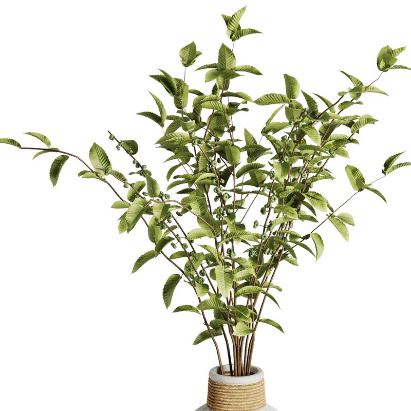 Green branches vase Set43 - Image 4