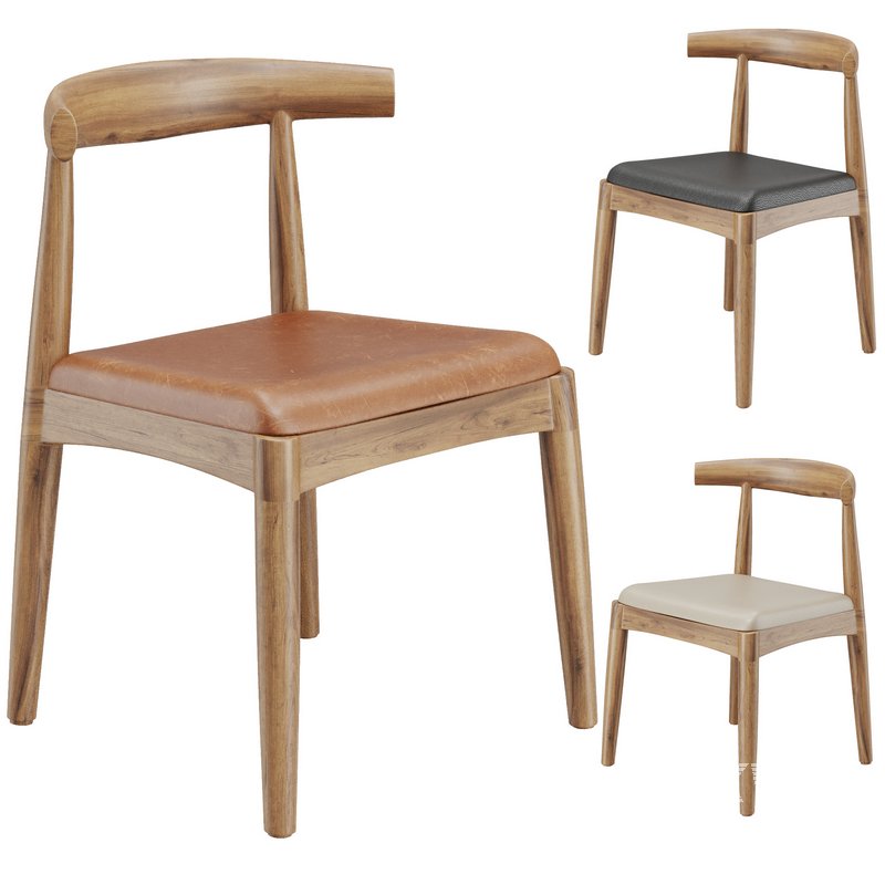 Elbow Chair Natural Oak - Image 3