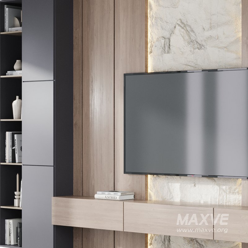 TV wall decor set14 - Image 4