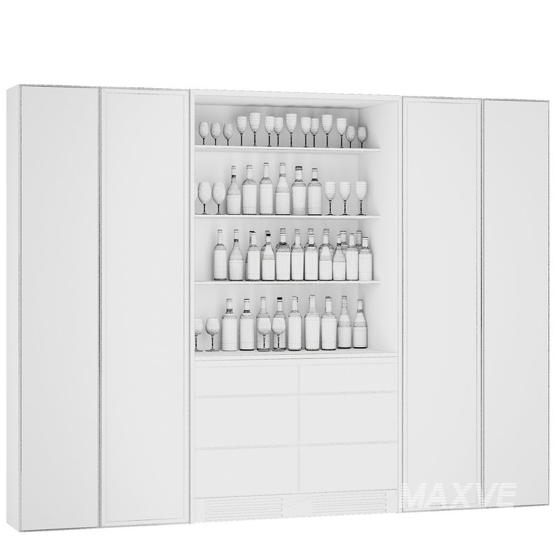 Bar Cabinet Set3 - Image 3