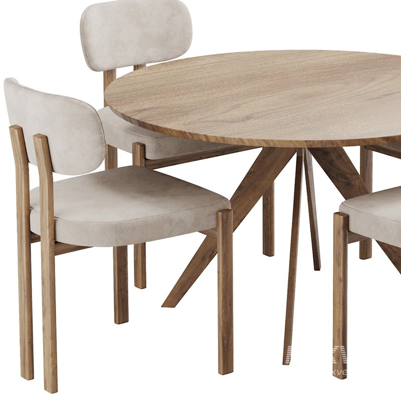 Dinning chair and table107 - Image 4