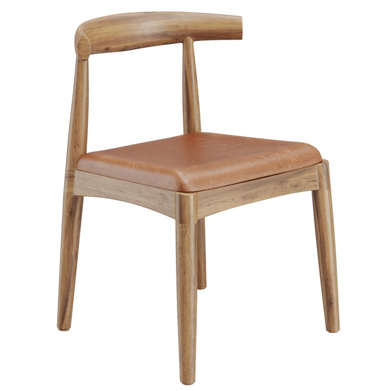 Elbow Chair Natural Oak - Image 4