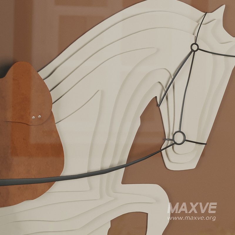 Horse Frame Picture - Image 4