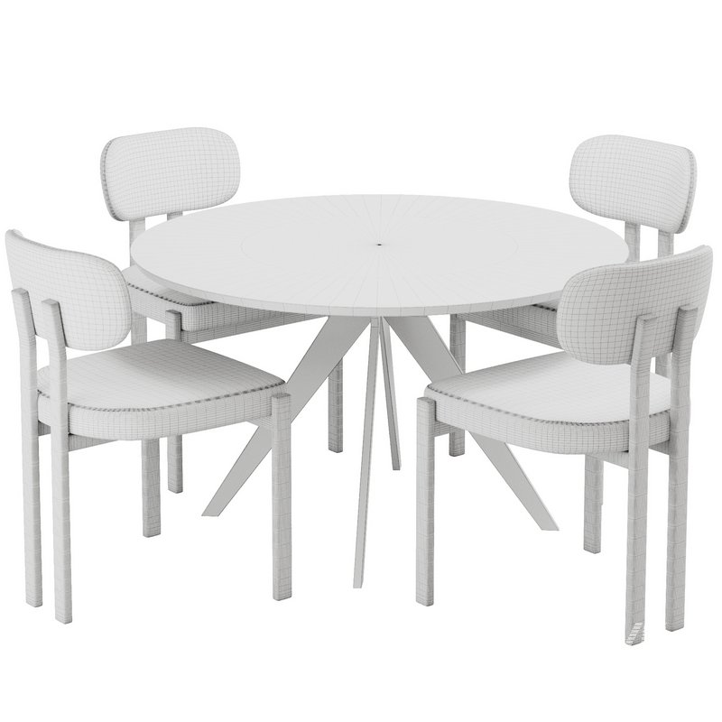 Dinning chair and table107 - Image 5