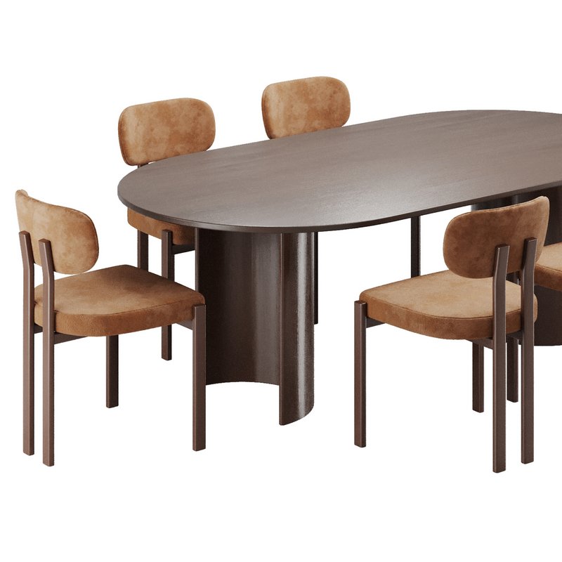 Dinning chair and table108 - Image 5