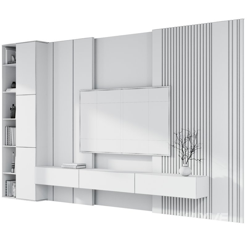 TV wall decor set14 - Image 5