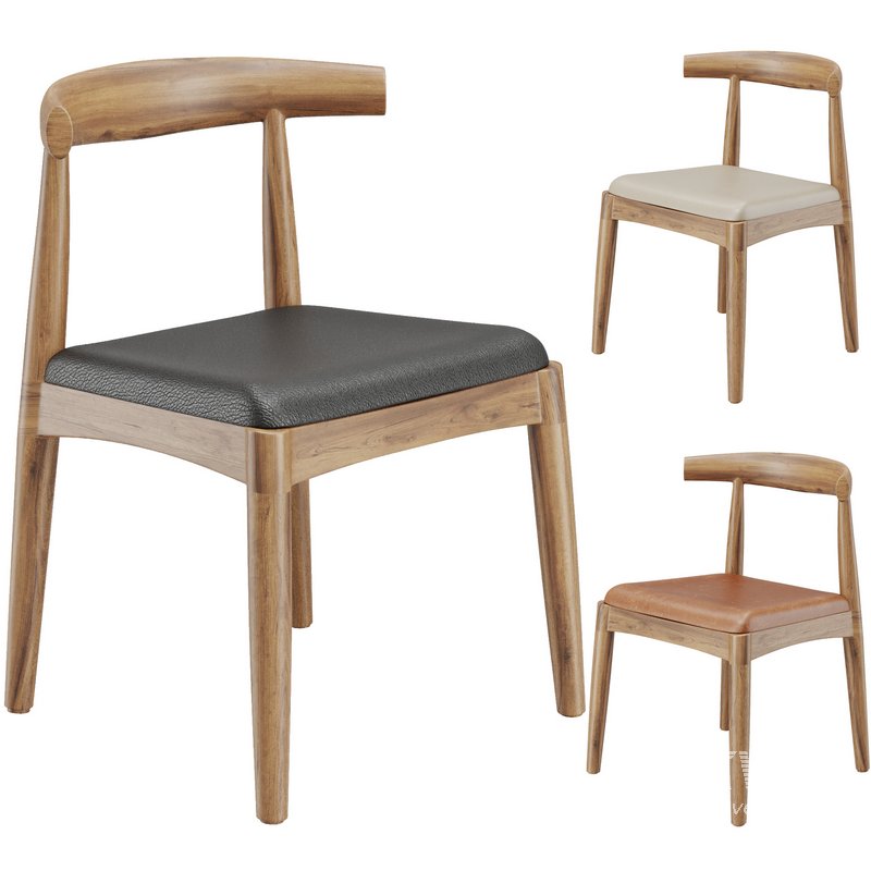 Elbow Chair Natural Oak - Image 5