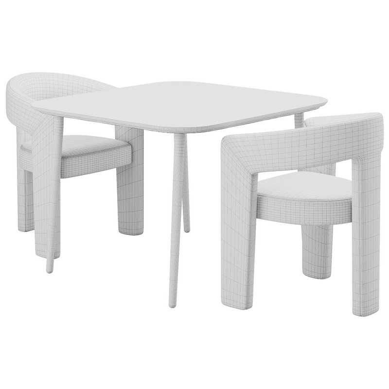 Dinning chair and table120 - Image 4