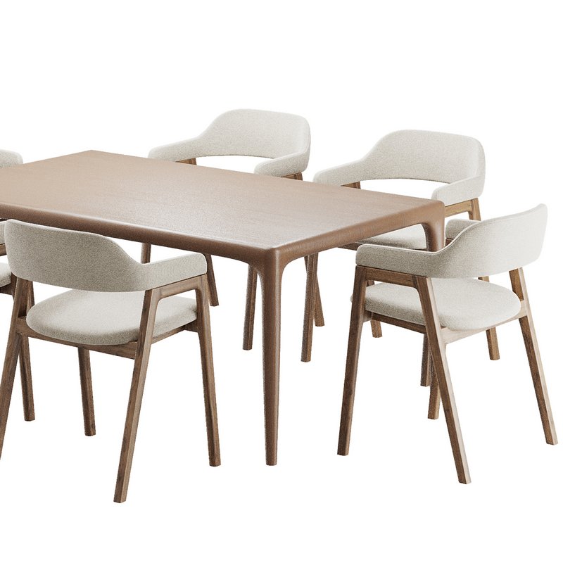 Dinning chair and table125 - Image 6