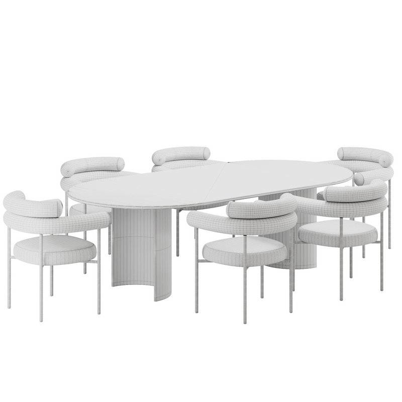 Dinning chair and table128 - Image 5
