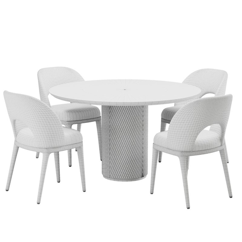 Dinning chair and table113 - Image 5