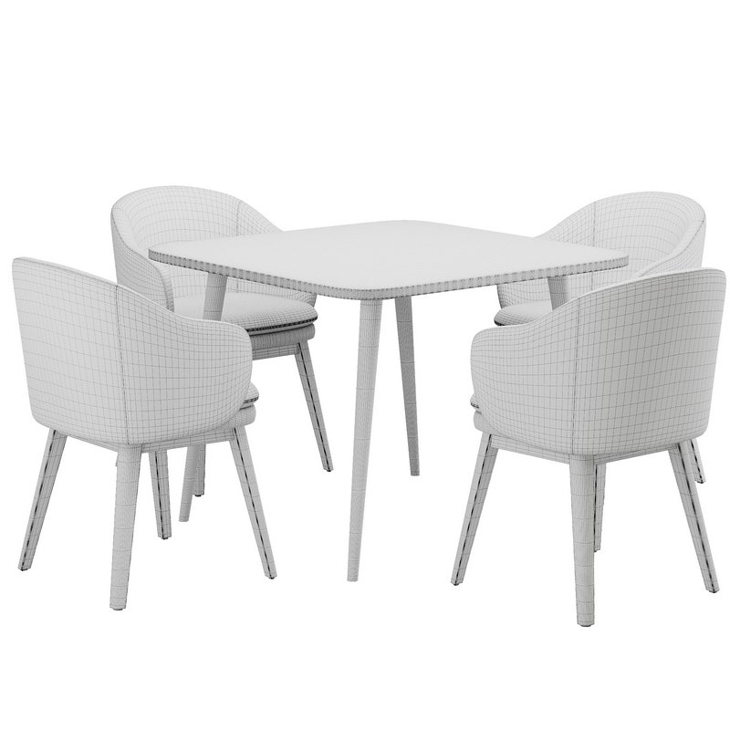 Dinning chair and table116 - Image 5