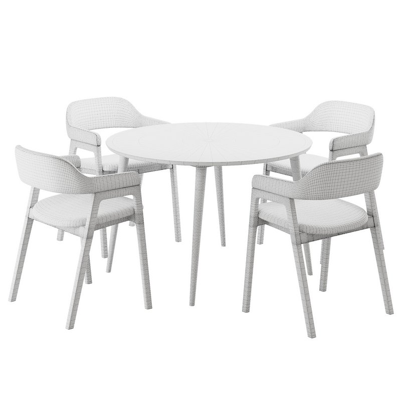 Dinning chair and table123 - Image 5