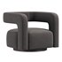 Restoration Hardware Drew Curved Swivel Chair RH - Thumbnail 2