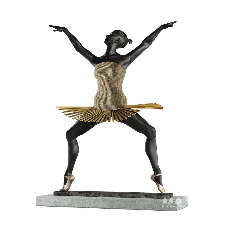 Bauhaus Grande Plie Sculpture - Image 2