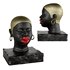 Modern Figure Head Female Black Red Lip - Thumbnail 1
