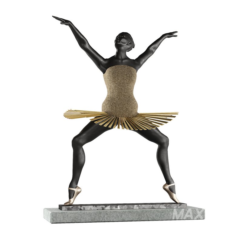 Bauhaus Grande Plie Sculpture - Image 3