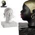 Modern Figure Head Female Black Red Lip - Thumbnail 2