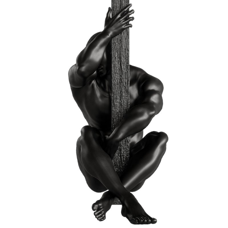 Decoration Statue of naked male body and column - Image 3