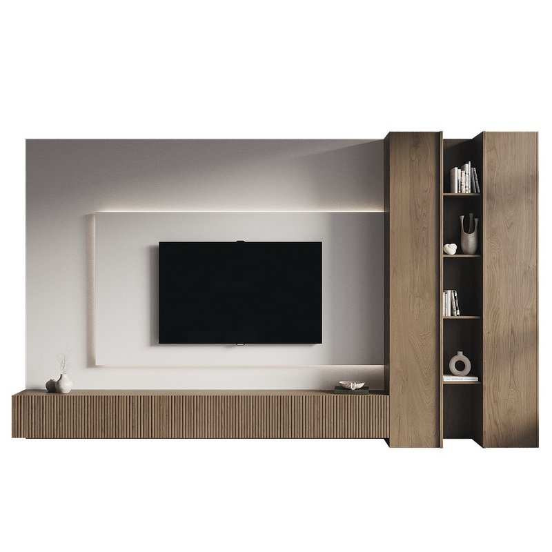 Tv Wall Set 048 - Image 2