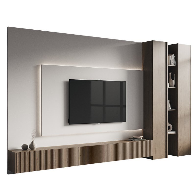 Tv Wall Set 048 - Image 1