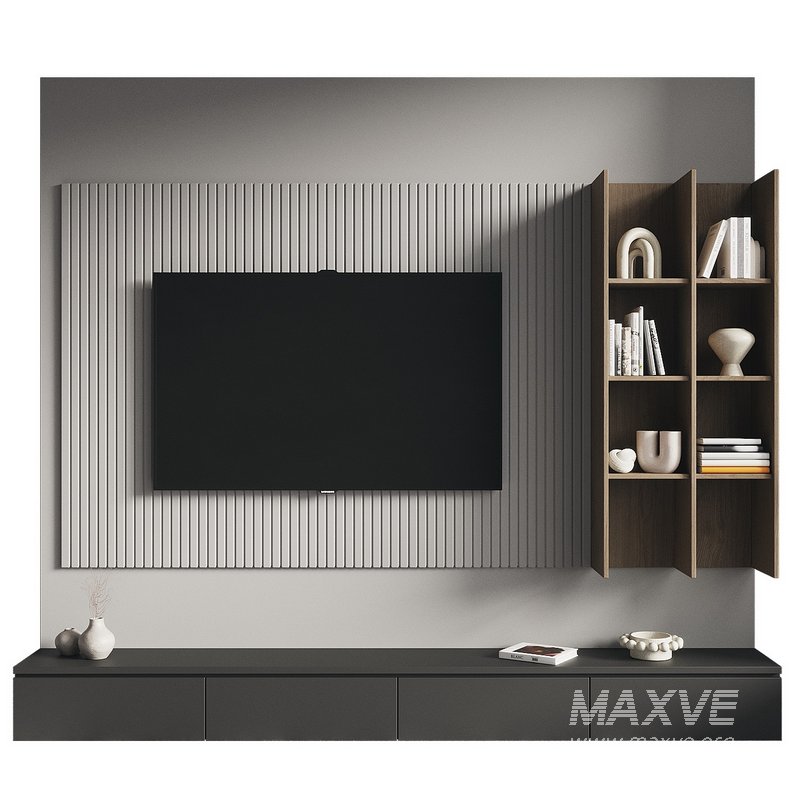 Tv Wall Set 042 - Image 2