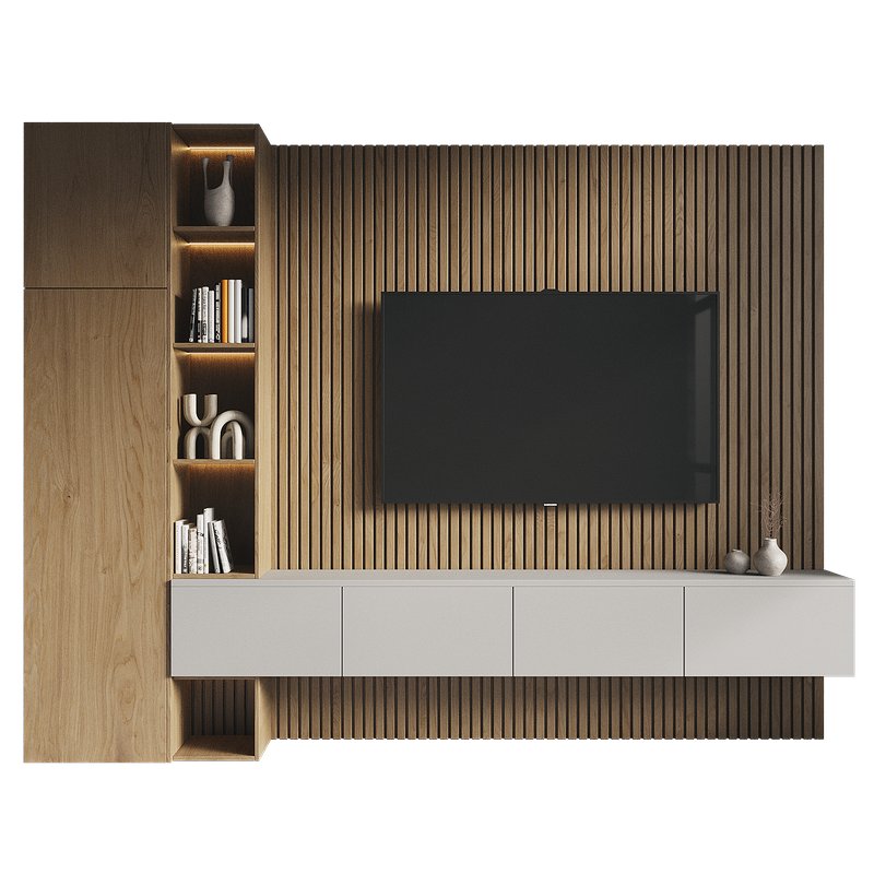 tv wall 96 - Image 1