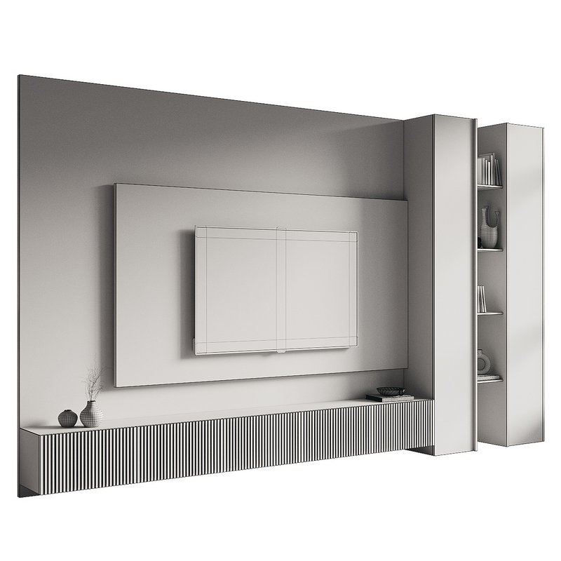 Tv Wall Set 048 - Image 3