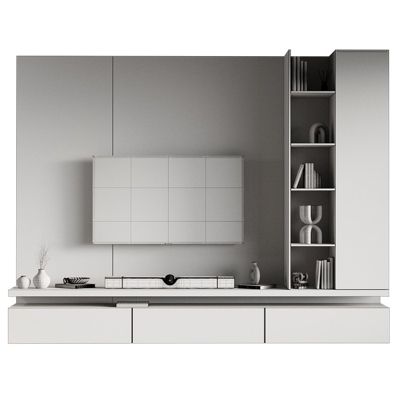 TV wall 009 - Image 4