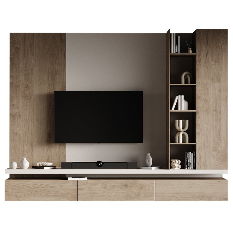 TV wall 009 - Image 1