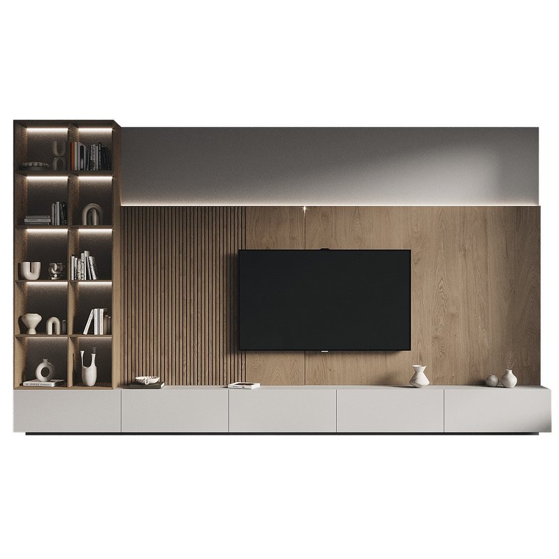 Tv Wall Set 045 - Image 4
