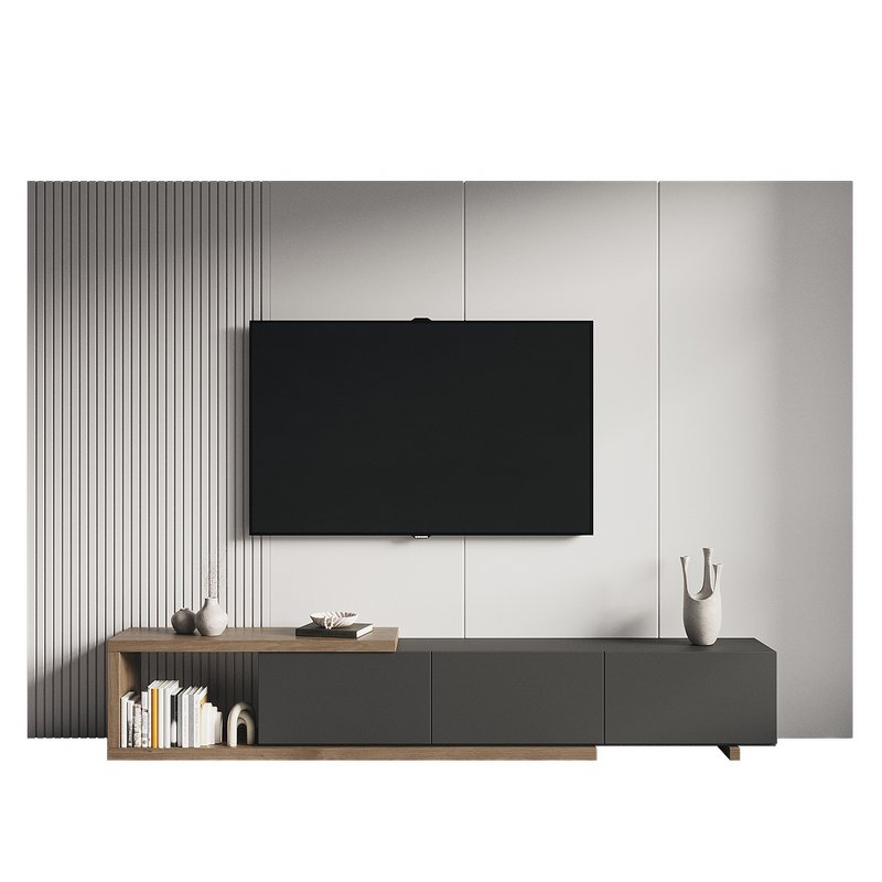 Tv Wall Set 047 - Image 3