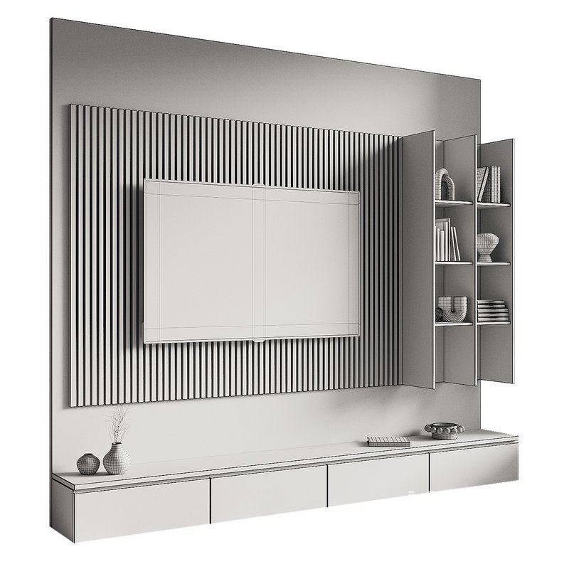 Tv Wall Set 042 - Image 4