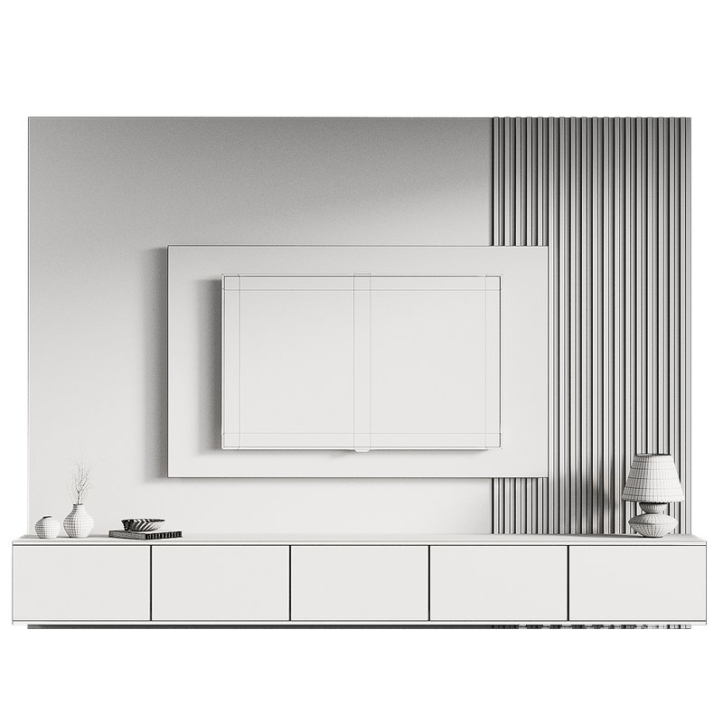 TV wall 022 - Image 2