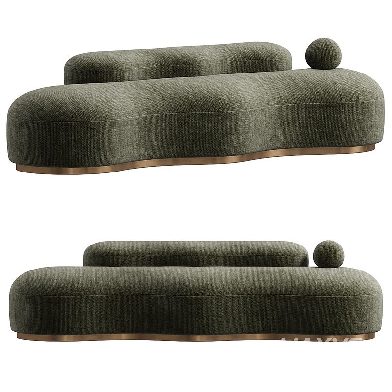 Wavy Sofa by Melis Tatlicibasi - Image 1