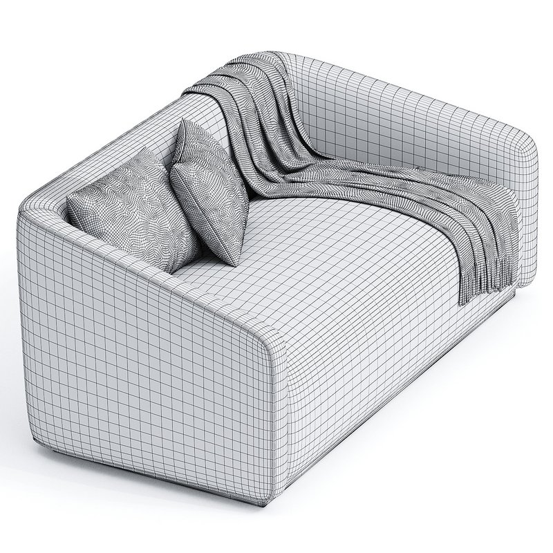 Valentina Fabric Couch sofa - Image 3