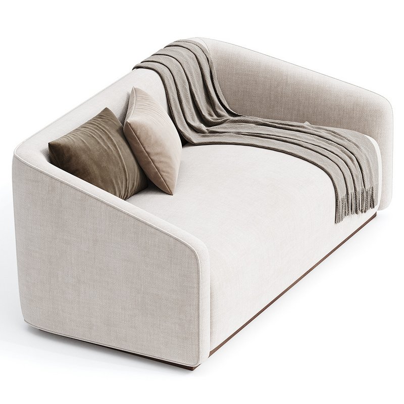 Valentina Fabric Couch sofa - Image 2