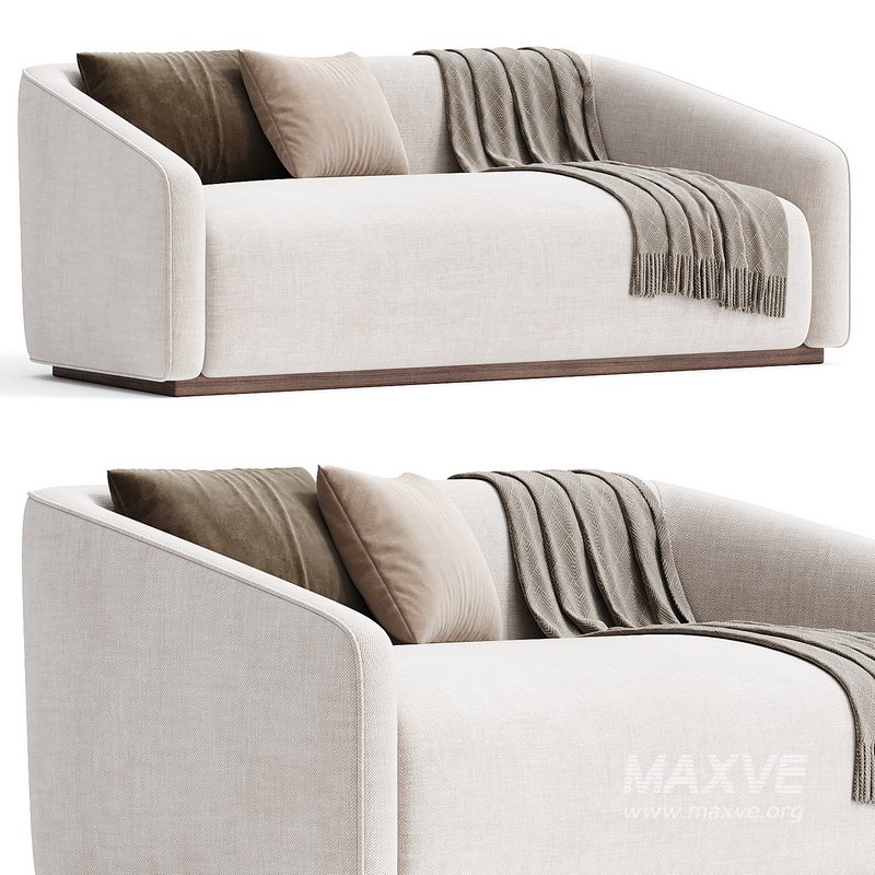 Valentina Fabric Couch sofa - Image 1