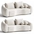 Sofa Eichholtz Sofa Freud Boucle cream - Thumbnail 1