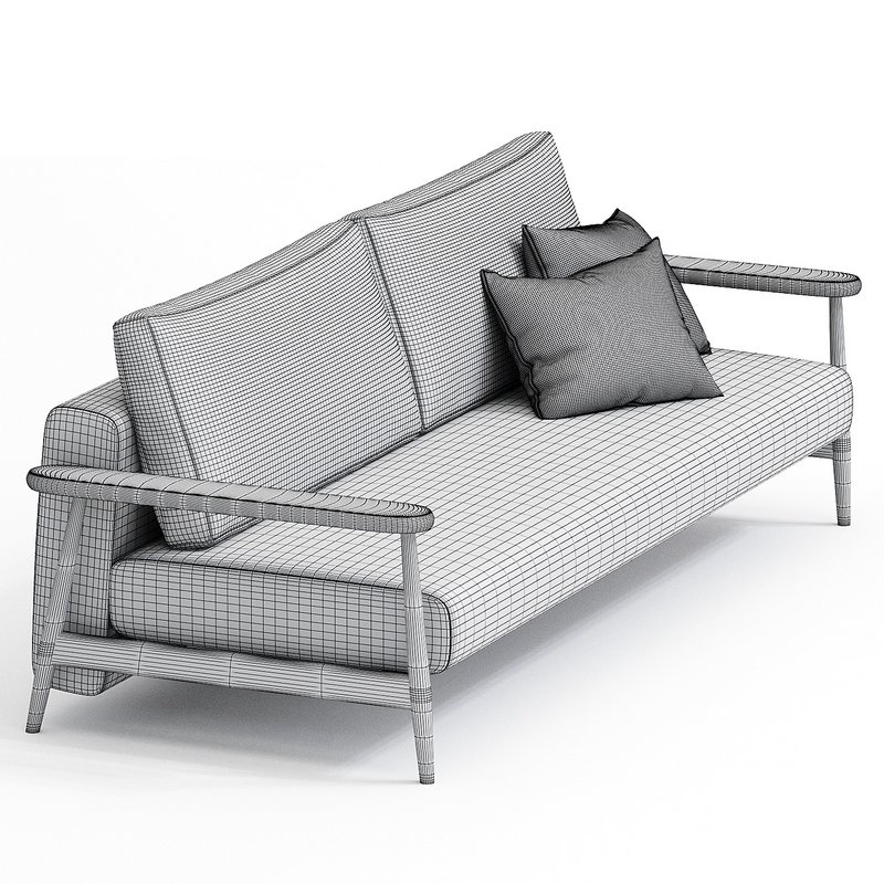 UNA GREY Sleeper Sofa - Image 3