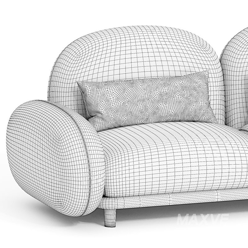 Sofa Roche Bobois Presage Large 3 Seat - Image 3