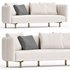 TORII Fabric sofa By Minotti - Thumbnail 1