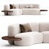 Sofa and coffee tables Oze by Christophe Delcourt - Thumbnail 1