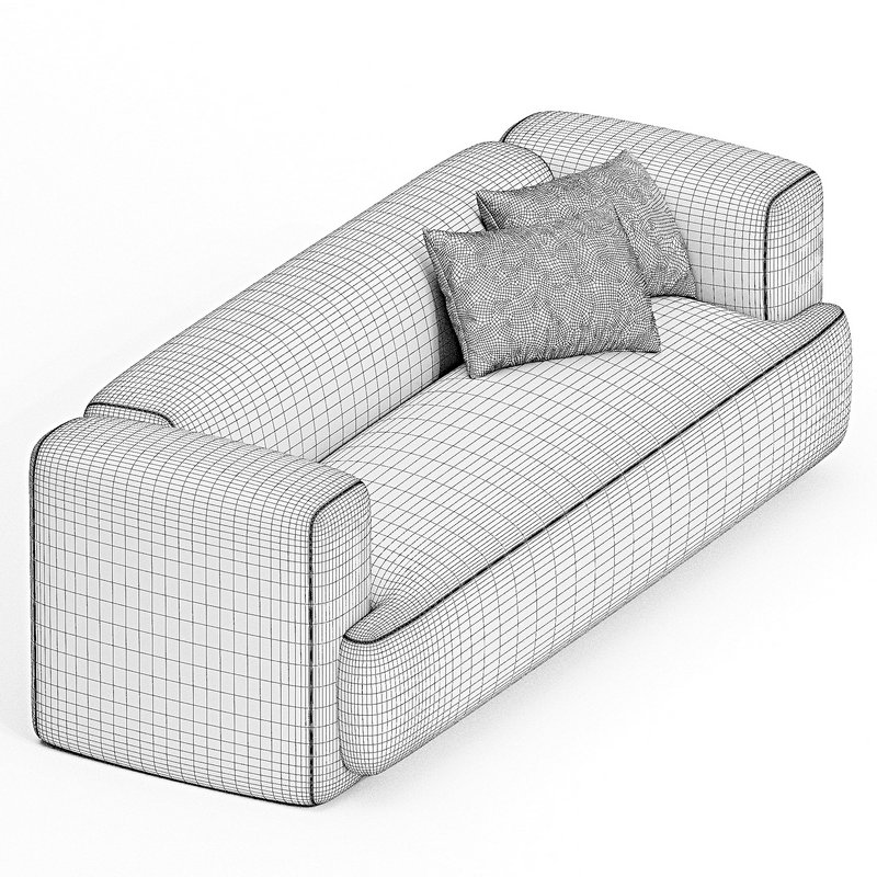 TERRAIN IVORY BOUCLE SOFA - Image 3